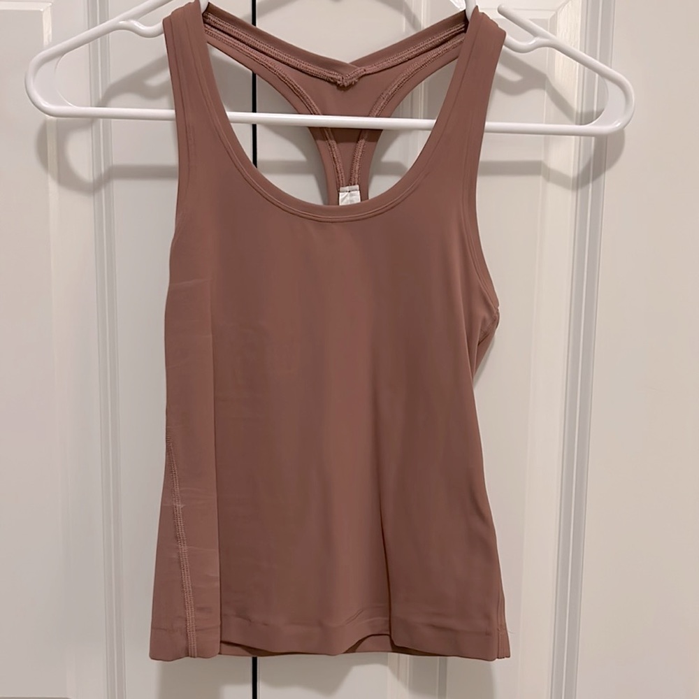 Lululemon Mauve Racerback Tank Top